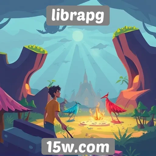 Game design colaborativo no site LibraPG