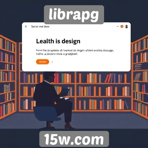 A importância do design na experiência do usuário do librapg